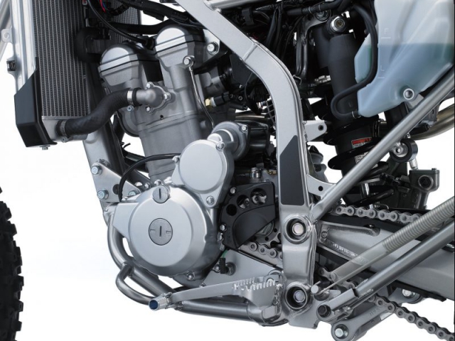 เครื่องยนต์ด้านซ้าย Kawasaki KLX300R