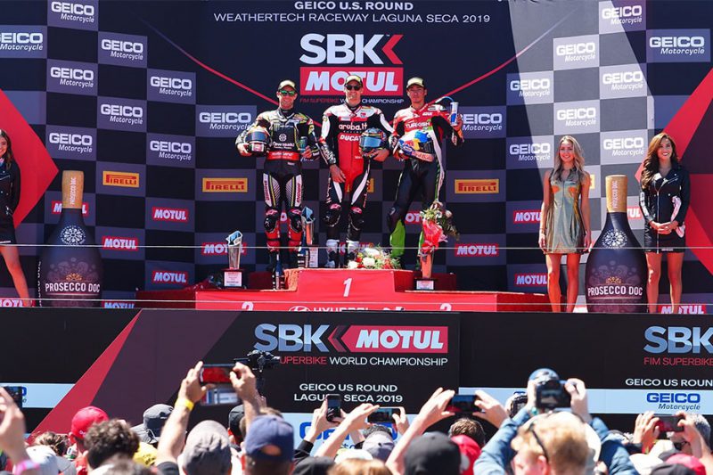 แชซ เดวีส คว้าอันดับที่ 1 ในการแข่งขัน MOTUL FIM Superbike World Championship