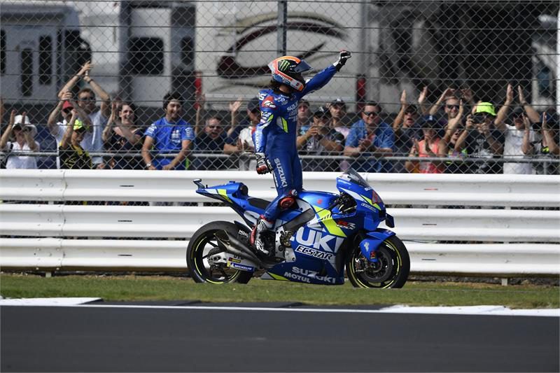 Alex Rins คว้าชัยชนะ การแข่งขัน MotoGP2019 สนามที่ 12 Silver stone Circuit