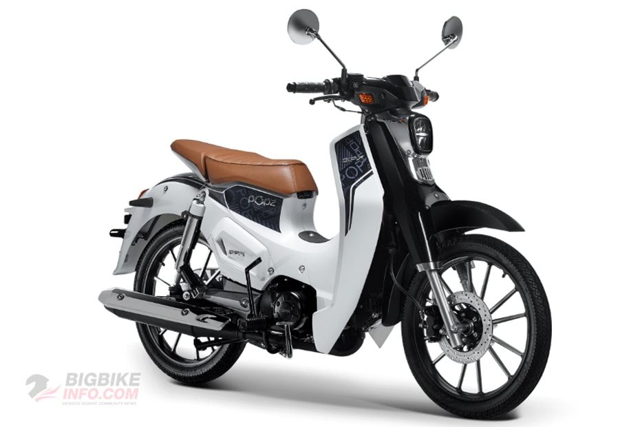 GPX Popz 125 สีขาว