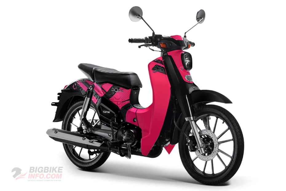 จีพีเอ็กซ์ ป๊อป 125 สีชมพู