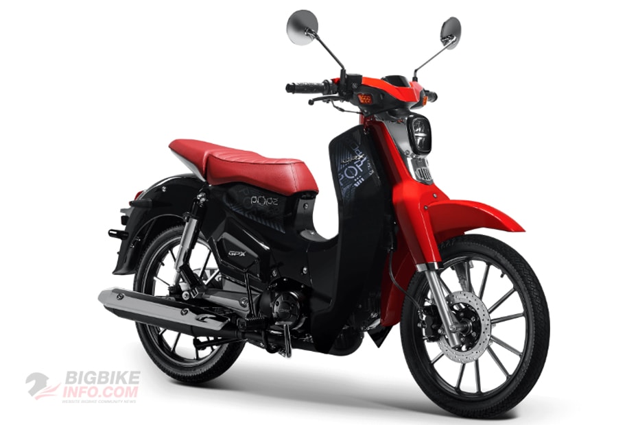 GPX Popz 125 สีดำ