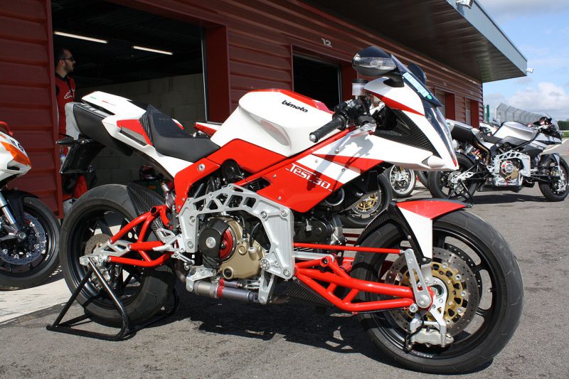 ตัวอย่างจักรยานยนต์ค่าย Bimota รุ่น Tesi 3D