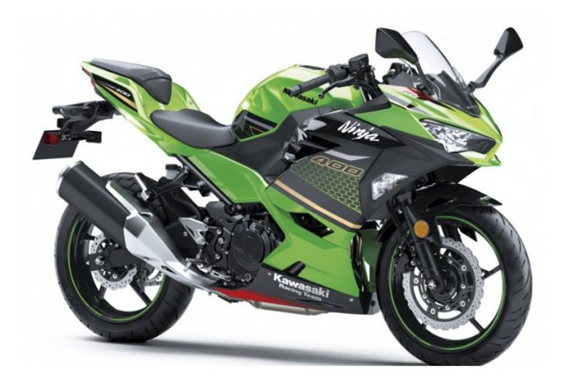 Kawasaki Ninja 400 Metallic Spark Black/Lime Green
