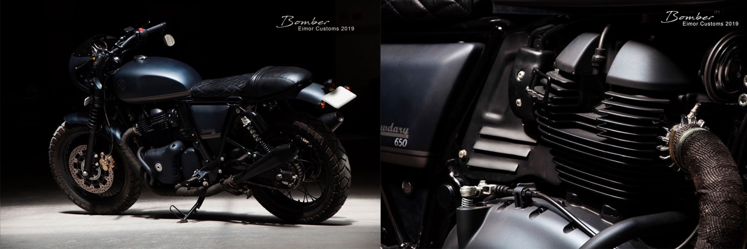 Bomber 650 ผลงานแปลงโฉมโดย EIMOR Customs