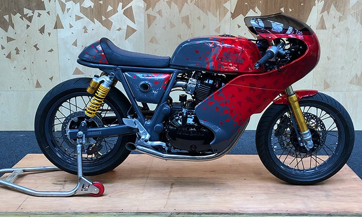 Continental 650 GT ที่ดัดแปลงแล้ว