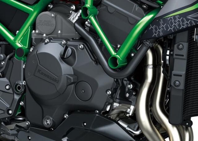 Kawasaki Z H2 เครื่องยนต์