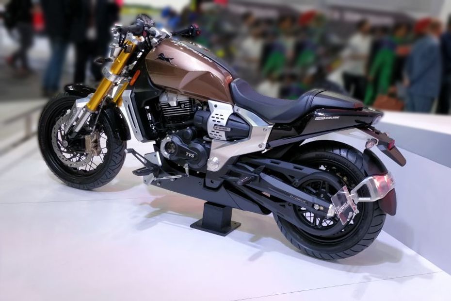 TVS Zeppelin เตรียมเปิดตัวจักรยานยนต์ไฟฟ้า