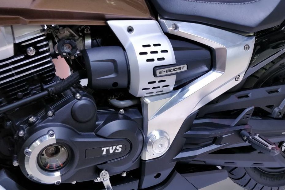 TVS Zeppelin แนวคิดจักรยานยนต์พลังงานใหม่