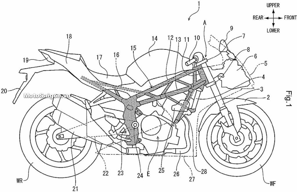 ภาพร่าง CBR250RR 2020