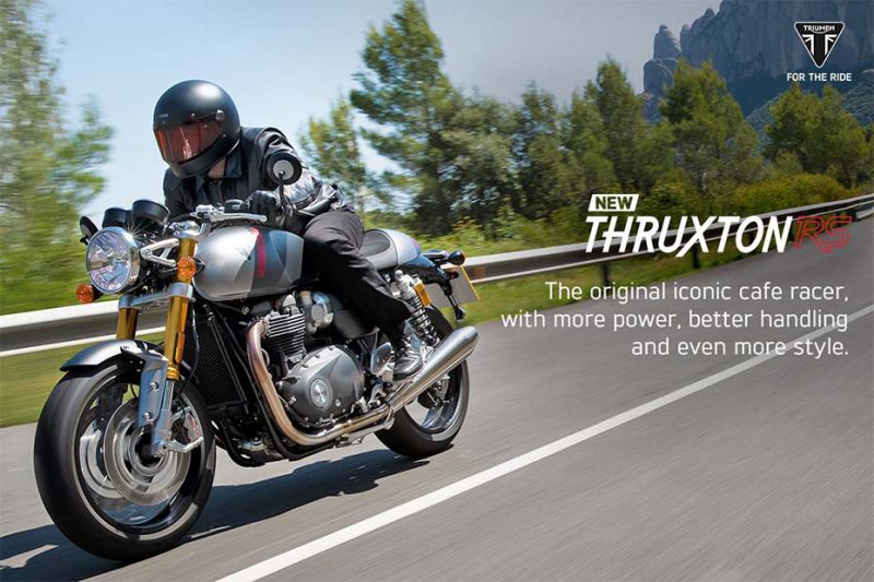 เปิดตัวไทรอัมพ์ New ไทรอัมพ์ Thruxton RS