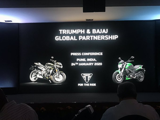 Triumph และ Bajaj ร่วมมือกัน เพื่อพัฒนาโมเดล 200-750 ซีซี