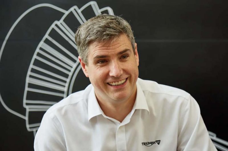 Nick Bloor ซีอีโอไทรอัมพ์