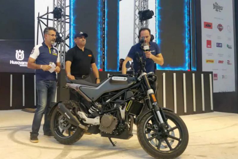 Svartpilen 250 และ Vitpilen 250 เผยโฉมไปแล้วก่อนหน้านี้ ที่งาน India Bike Week 2019