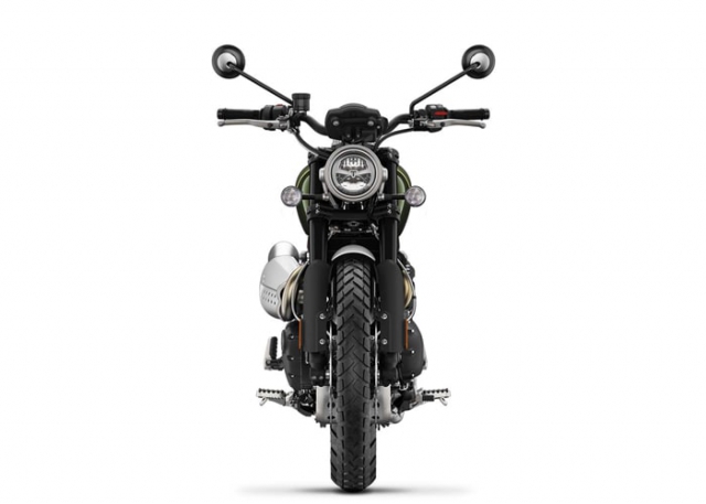 Triumph Bonneville Scrambler 1200 ไฟหน้าคลาสสิก