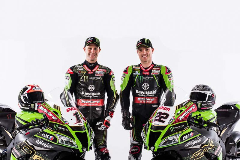 นักแข่งทั้งสองคน ของทีม Kawasaki Racing Team สำหรับฤดูกาล 2020