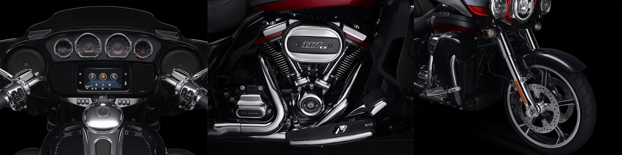 ฟีเจอร์ CVO Tri Glide 2020 สีใหม่