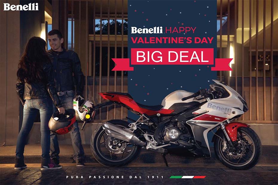 โปรโมชั่นสุดหวาน Benelli ต้อนรับเดือนแห่งความรัก กุมภาพันธ์ 2563