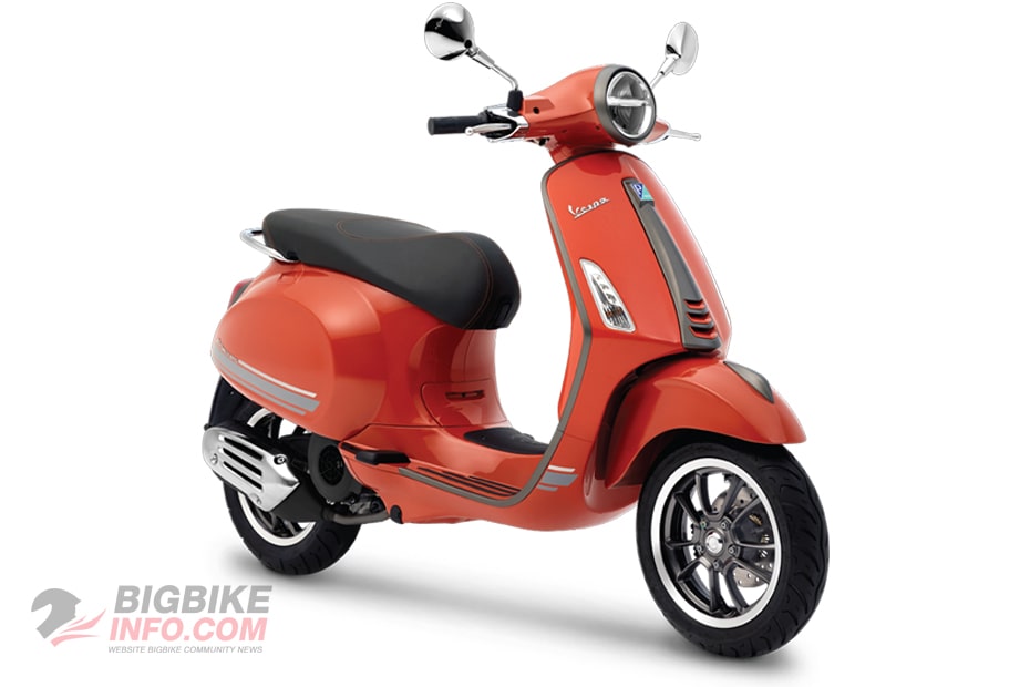 Vespa Primavera S Special Edition สีแดง
