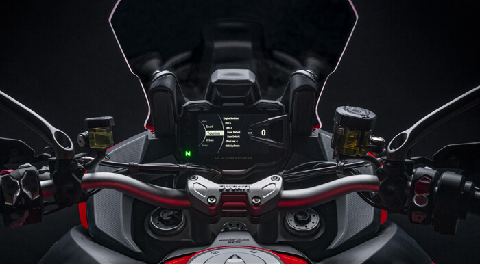 Ducati Multistrada V2 หน้าปัด