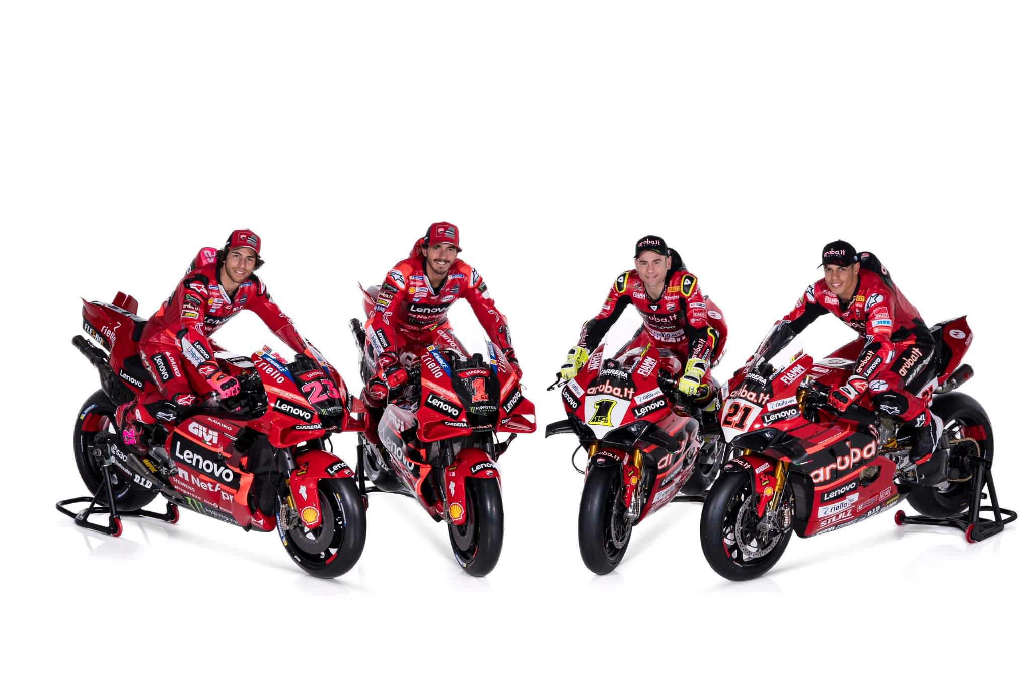 Ducati เปิดตัว Motogp และ WSBK 2023