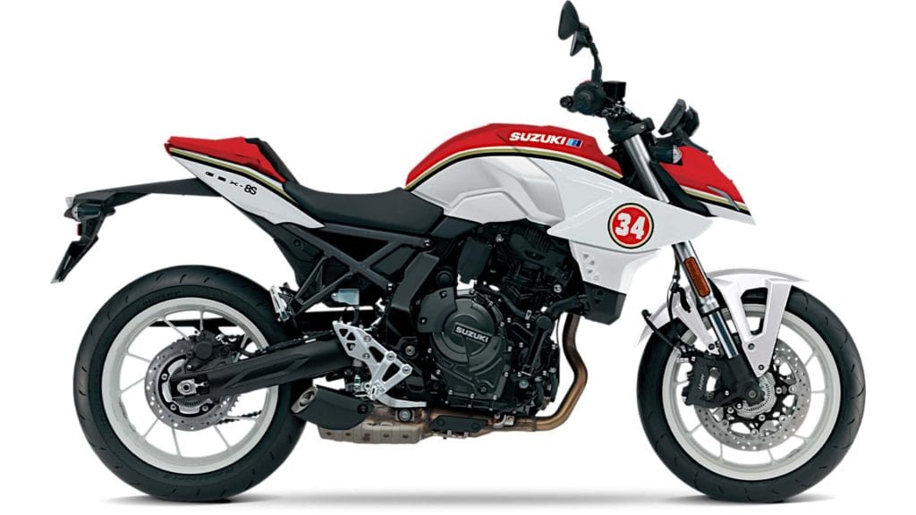 GSX-8S Kevin Schwantz edition