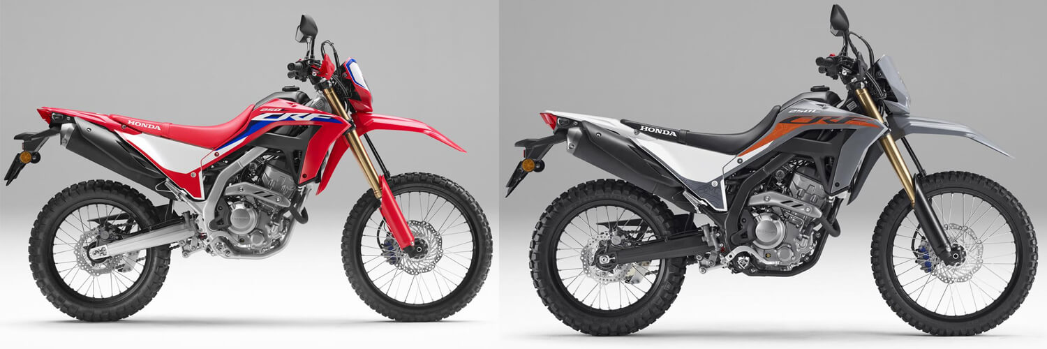 Honda CRF250 2023 สีแดง สีเทา