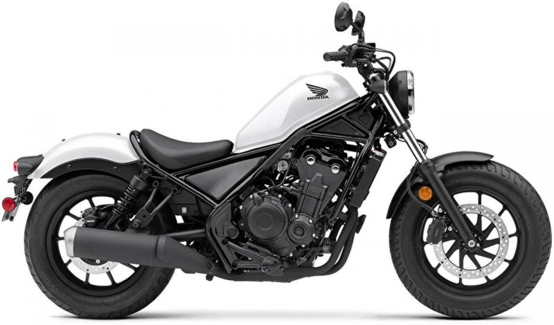 Honda Rebel 500 2022 สีขาว