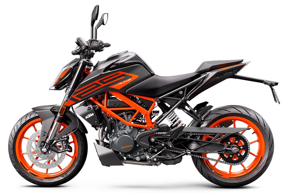 KTM 125 DUKE 2023 สีดำ