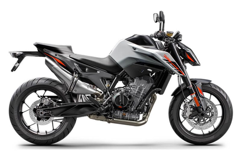 KTM 790 Duke 2023 สีเทา