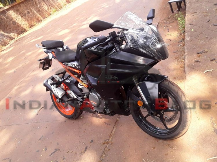 KTM RC 390 ใหม่ถูกพบในอินเดีย