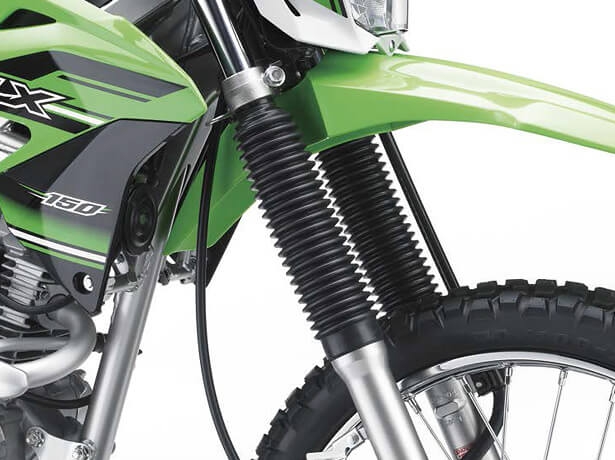 Kawasaki KLX150 ระบบกันสั่นสะเทือน