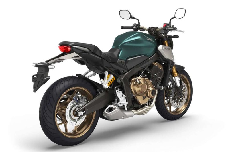 New CB650R 2023 เวอร์ชั่นบราซิล สีเขียวด้าน (Matte Green) ช่วงท้าย