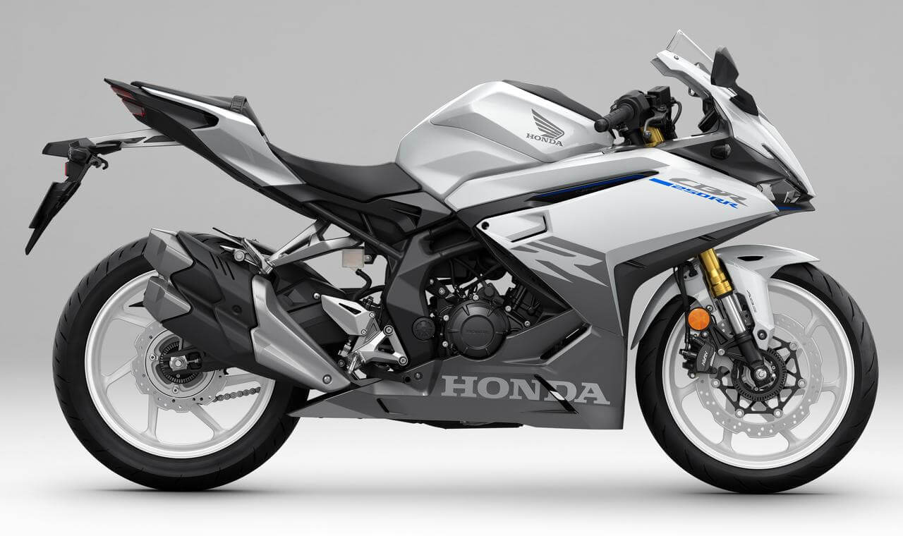 New CBR250RR 2023 สีขาว