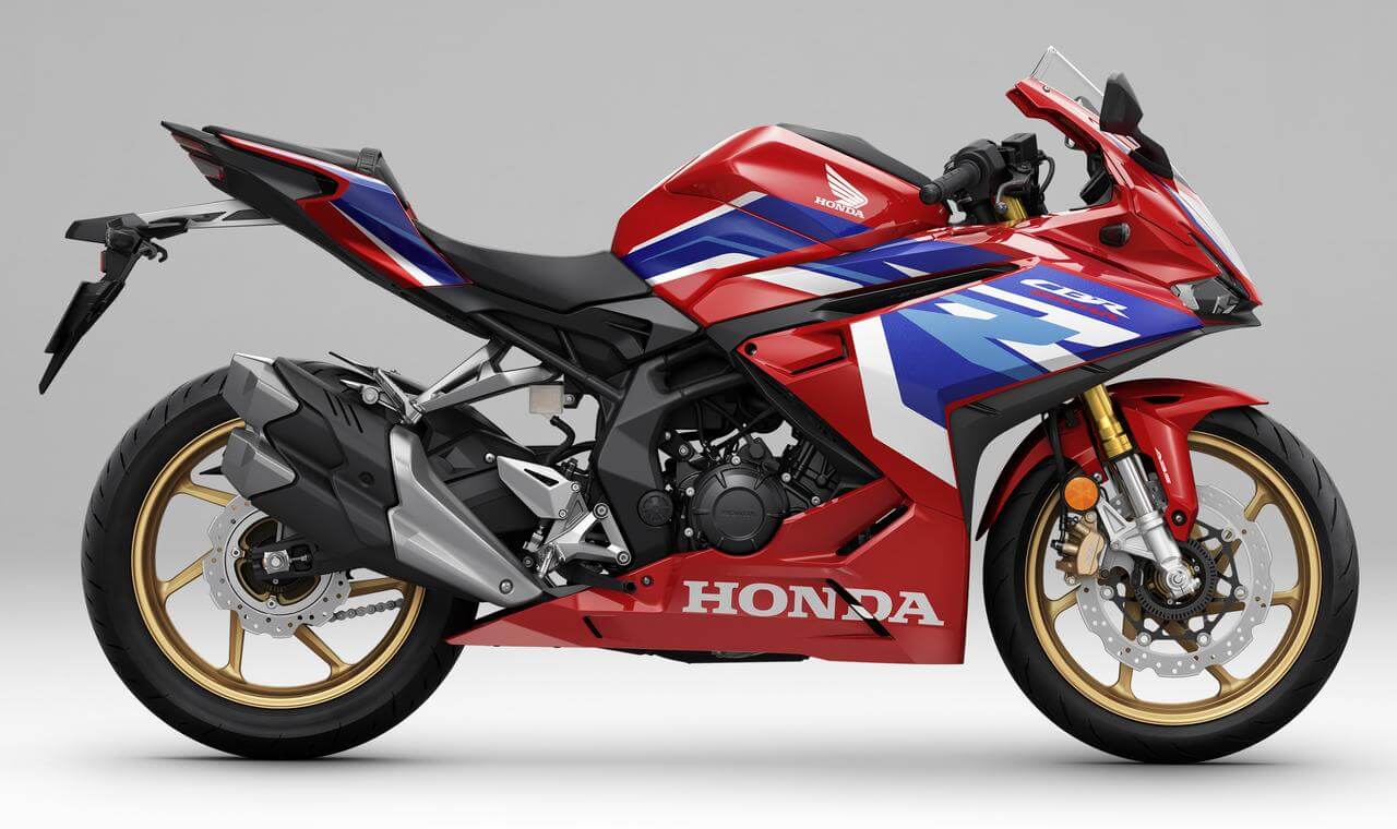 New CBR250RR 2023 สีแดง