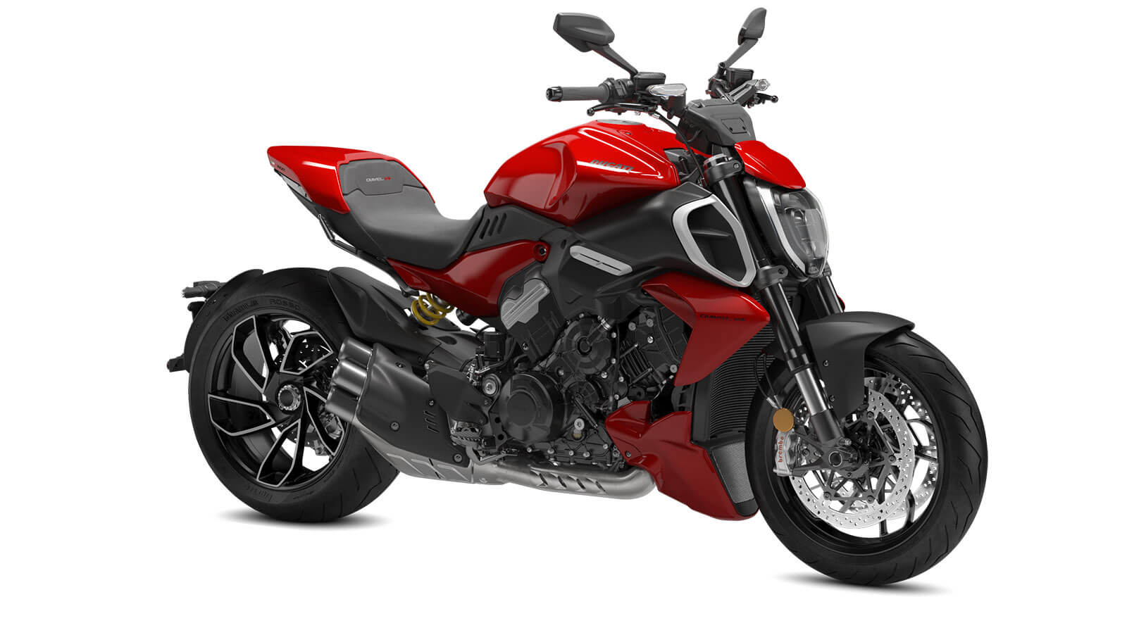 New DIAVEL V4 2023 สีแดง