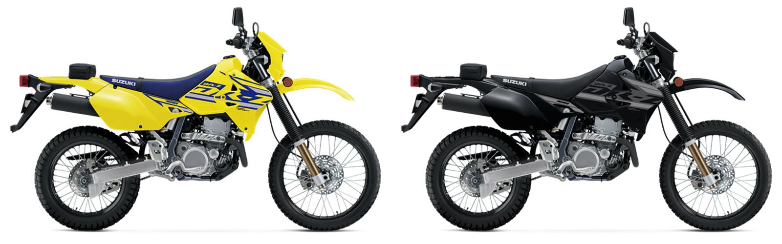 New DR-Z400S 2024 สีเหลือง สีดำ
