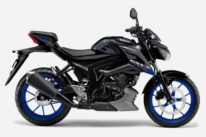 New GSX-S125 2022 สีดำ