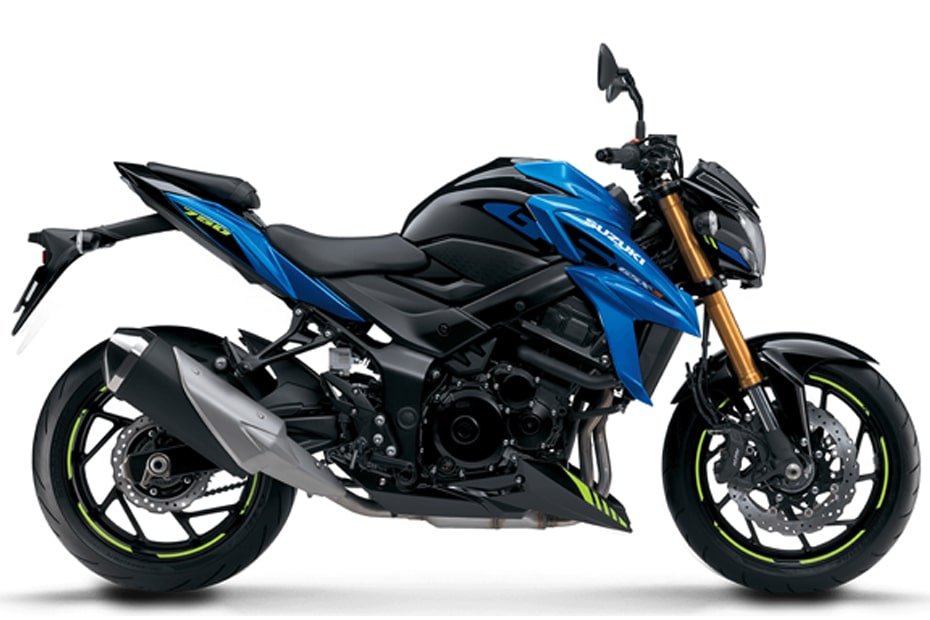 New GSX-S750 2021 สีน้ำเงิน