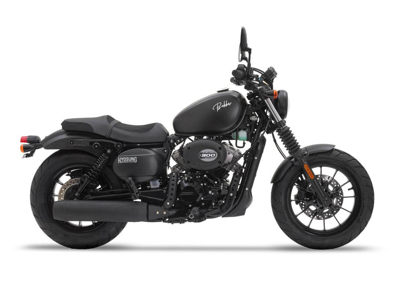 New GV300S Bobber 2022 สีดำแมท