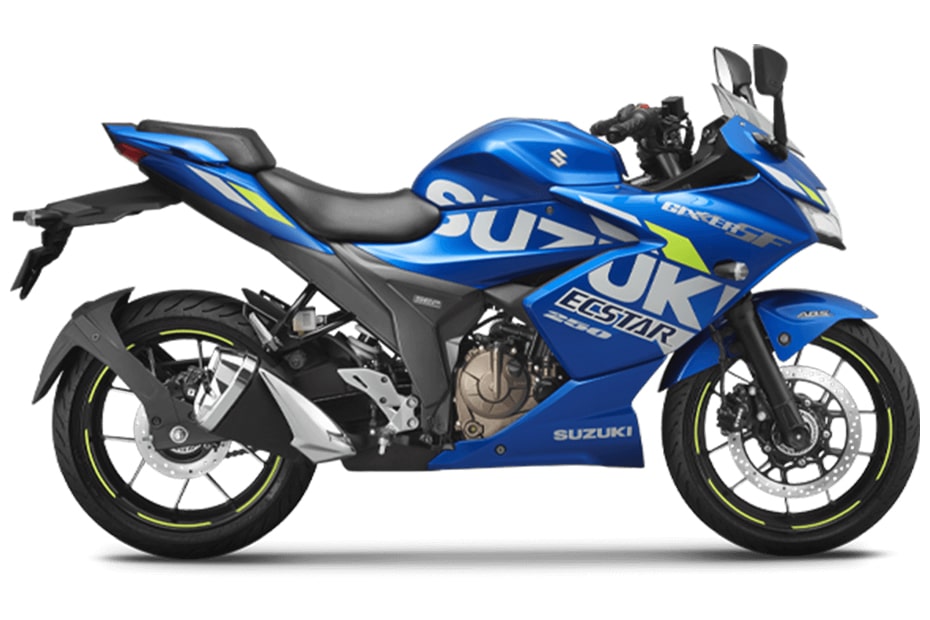 New Gixxer SF 250 2021 สีน้ำเงิน