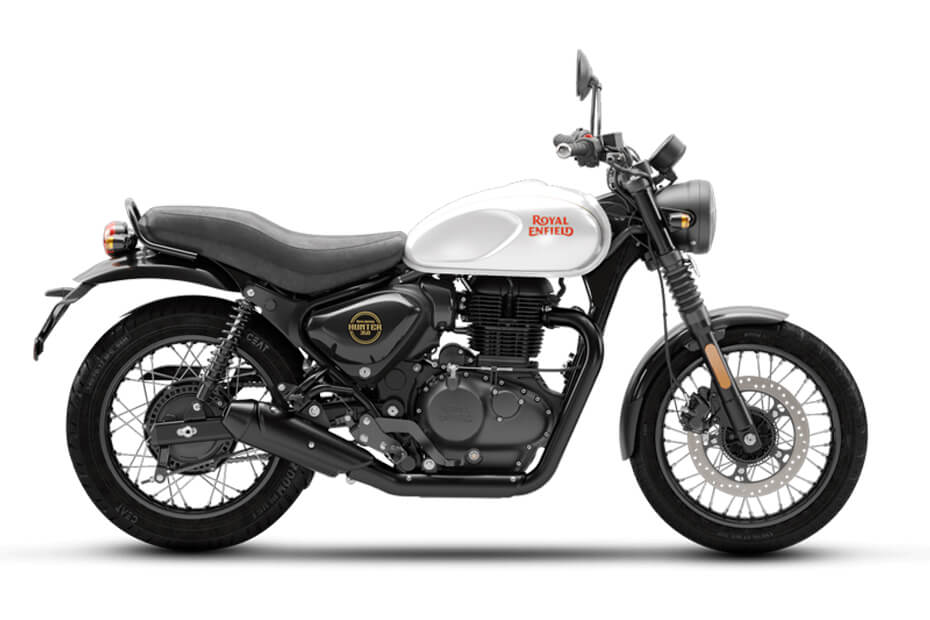 New Hunter 350 2022 สีขาว