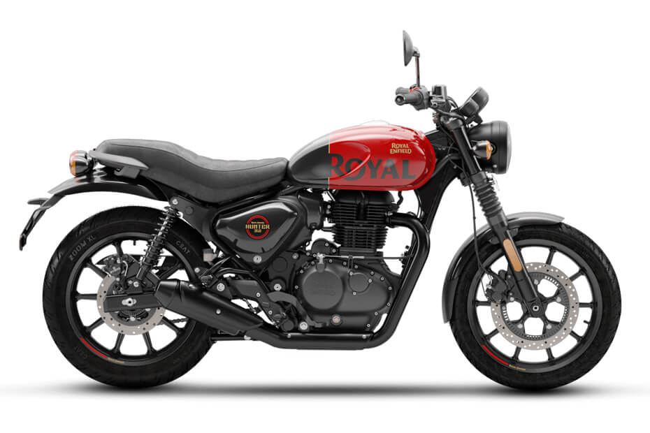 New Hunter 350 2022 สีแดง
