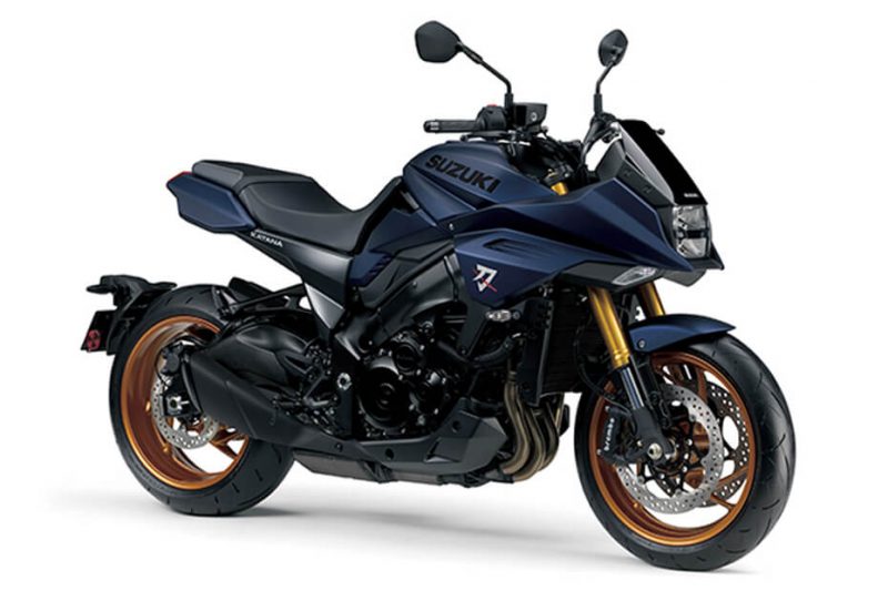 New KATANA 2022 สีใหม่ Matte Blue