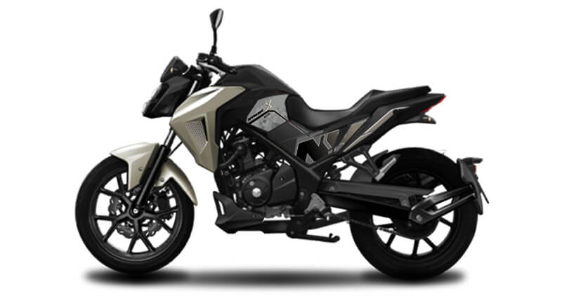New NH X 125 และ NH X 200 2022 สี Gold-Matte Black
