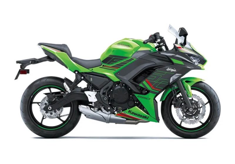 New Ninja 650 2023 สีเขียว