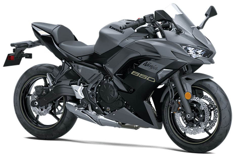 New Ninja 650 2024 สีเทา