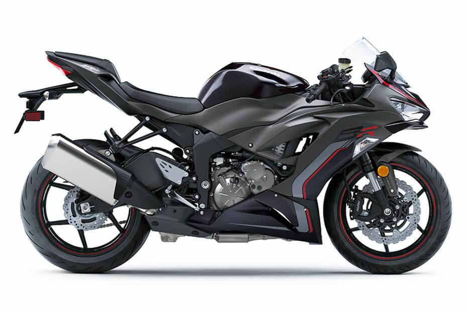 New Ninja ZX6R 2022 สีดำ