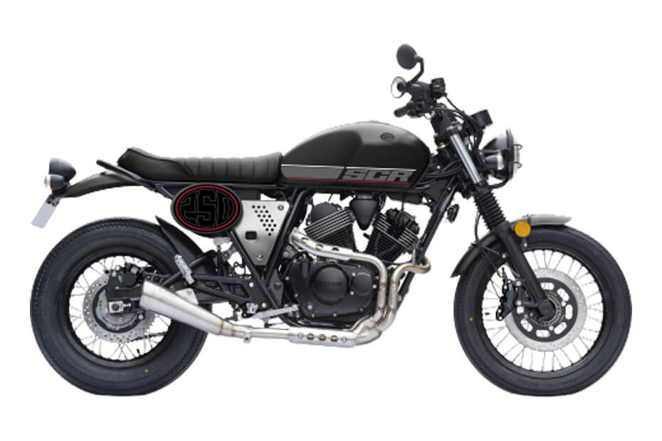 New SCR250V 2022 สีดำ