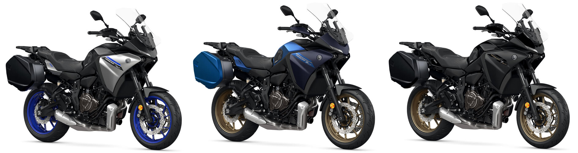 New TRACER 7 GT 2023 สีเทา-สีน้ำเงิน-สีดำ
